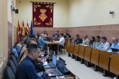 Aquest dijous s’ha celebrat la sessió ordinària corresponent al mes de setembre (foto: Ajuntament de Rubí – Localpres).