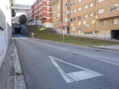 Aquest tram del c/ Edison quedarà tallat a la circulació durant el dilluns 3 de novembre.