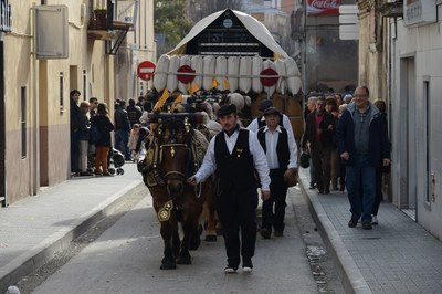 La tradició marca la rua dels Tres Tombs (foto: Localpres)