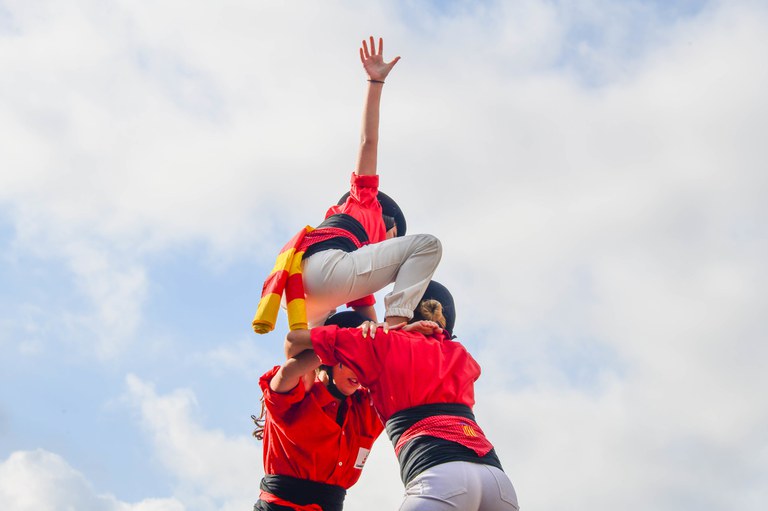 Castellers de Rubí (foto: Ajuntament de Rubí - Localpres)