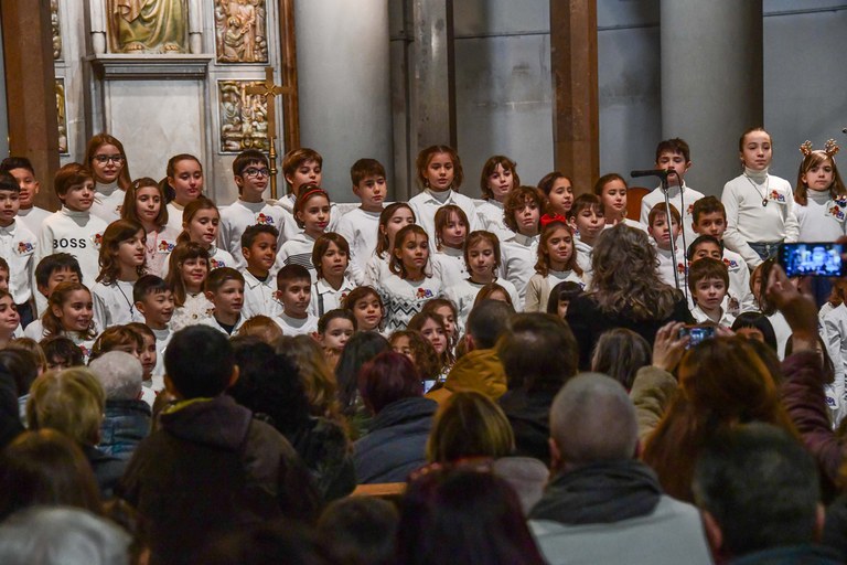 Concert de Nadal de l’Escola Municipal de Música Pere Burés (foto: Ajuntament de Rubí - Localpres)