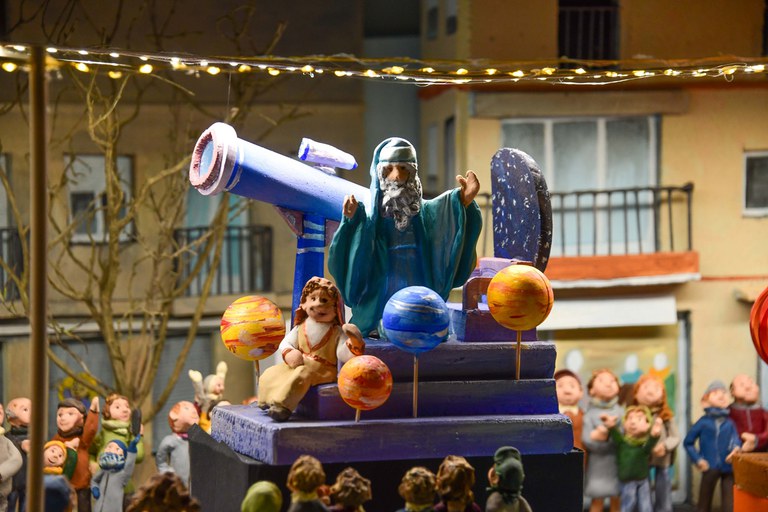 Inauguració de l'exposició de diorames de Nadal (foto: Ajuntament de Rubí - Localpres)