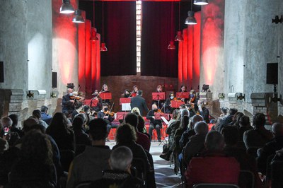 The Chamber Orchestra of the Pere Burés Municipal Music School (photo: Rubí City Council - Localpres)