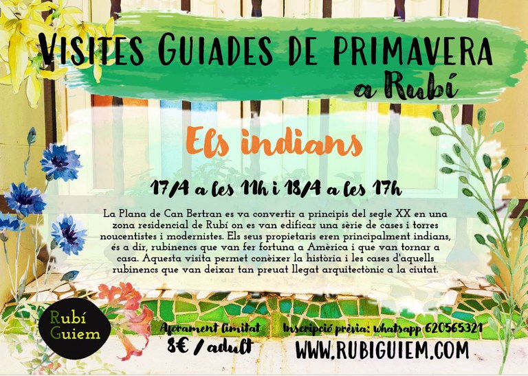 Visita guiada "Los indianos"