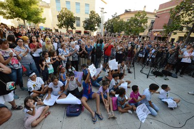 La comunidad musulmana, muy presente (foto: Localpres)