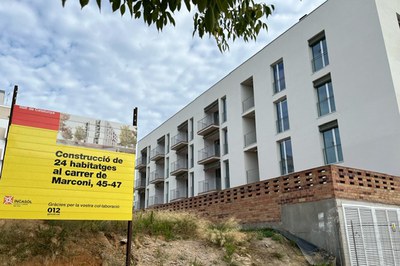 Los pisos podrían asignarse a principios del mes de noviembre (foto: Ayuntamiento de Rubí).