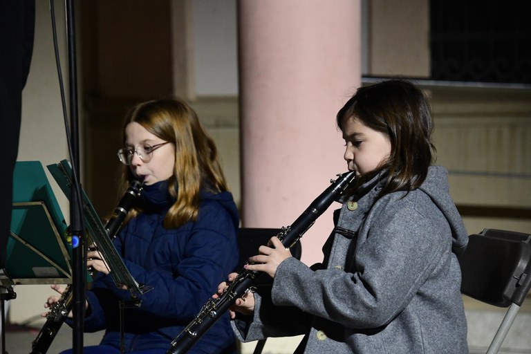 Casa Melquíades: Grupo de clarinetes de la Escuela de Música (foto: Ayuntamiento de Rubí - Localpres)